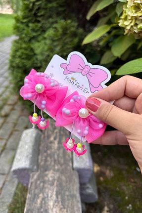 گیره سر صورتی بچه گانه DodoButik - کد 749961595