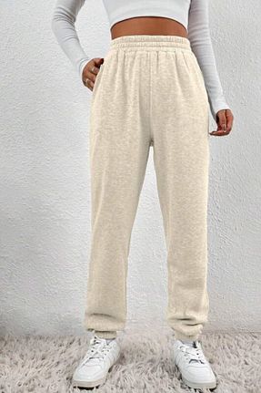 شلوار کرمگن بژ زنانه اورسایز FoxSkin Sportswear&Company - کد 748529743