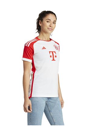 لباس فرم ورزشی سفید زنانه فوتبال adidas - کد 749186411