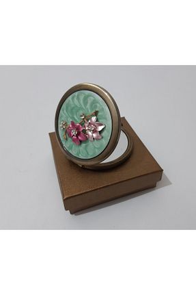 آینه رنگی فلزی renkli çiçekler - کد 327922500