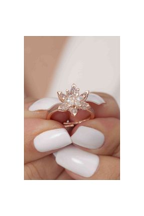 انگشتر نقره زنانه زیرکن Şimal Silver - کد 110765826