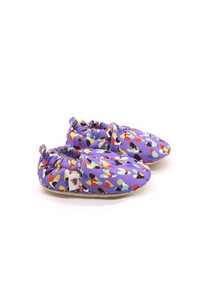پاپوش بنفش بچه گانه پارچه ای Morgedan - کد 675698854