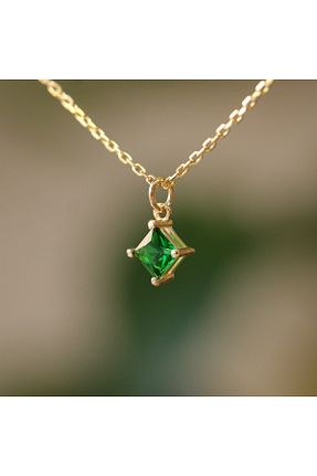 گردنبند نقره طلائی زنانه 925 عیار Moko Art Design - کد 749667078