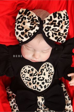 ست نوزادی مشکی بچه گانه پنبه ای Bebeloji Baby - کد 747403450