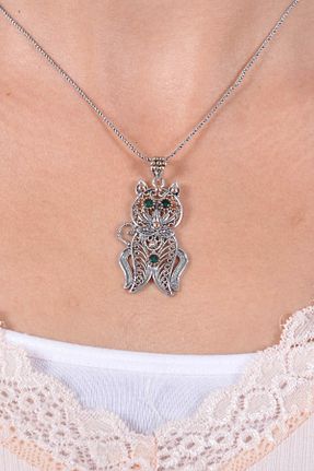 گردنبند نقره بژ زنانه 925 عیار Midyat Nurtaş Gümüş - کد 31621944