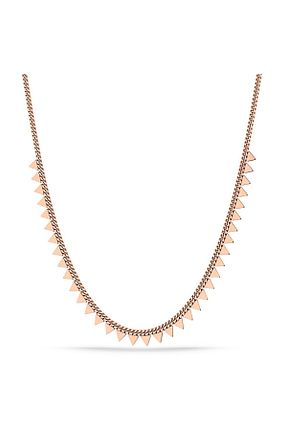 گردنبند نقره صورتی زنانه 925 عیار MySilvers - کد 32515039