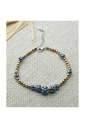 دستبند نقره زرد زنانه 925 عیار Canka - کد 35000487