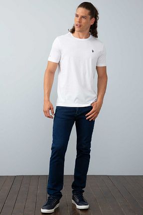 تیشرت سفید مردانه رگولار U.S. Polo Assn. - کد 35593420