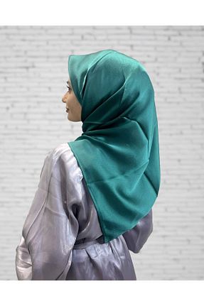 روسری سبز پلی استر Cosie - کد 748929031