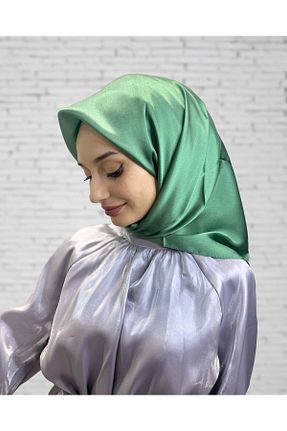 روسری سبز پلی استر Cosie - کد 748929100