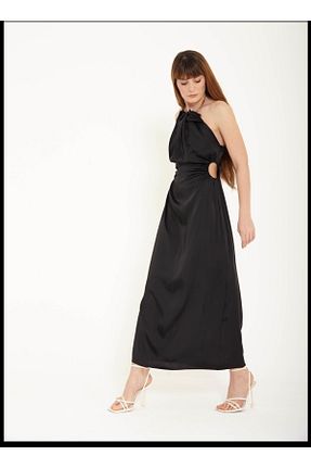 لباس مشکی زنانه بافتنی Lf Lefon - کد 749142635