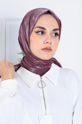 شال بنفش زنانه پلی استر کد 749157243