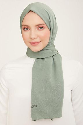 شال سبز زنانه پلی استر Armine - کد 749209039