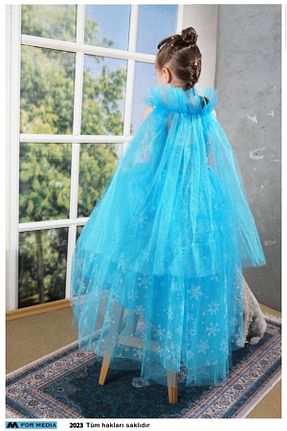 لباس آبی زنانه بافتنی ELSA - کد 749223251