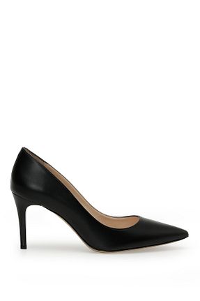 کفش پاشنه بلند کلاسیک مشکی زنانه چرم مصنوعی Nine West - کد 749042003