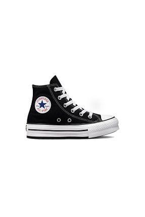 کفش اسنیکر مشکی بچه گانه بند دار Converse - کد 749425998