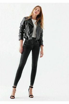 شلوار طوسی زنانه لیکرا Livik - کد 749498336
