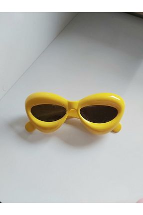 عینک آفتابی زرد زنانه UV400 BBbutik - کد 749936207