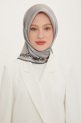 روسری طوسی İpek Tivil Armine - کد 750072621