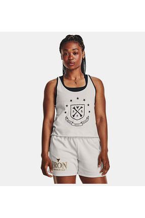 رکابی اسپرت سفید زنانه پنبه پلی استر Under Armour - کد 750080583