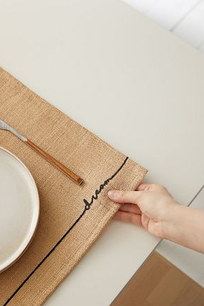 سرویس آمریکائی بژ مستطیل Ocean Home Textile - کد 750000962