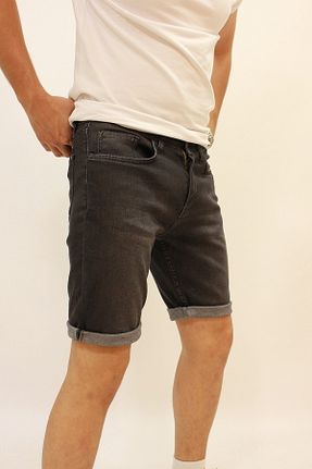 شلوارک و برمودا طوسی مردانه رگولار Cazador - کد 750039020