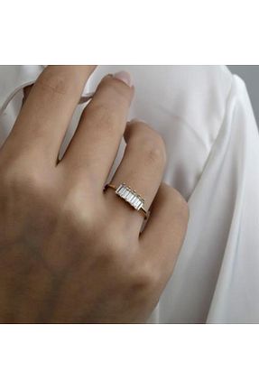 انگشتر طلا زرد زنانه 14 عیار HEMS JEWELLERY - کد 750263216