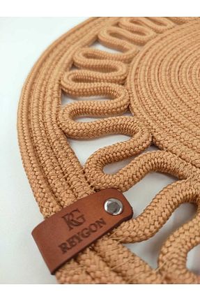 سرویس آمریکائی قهوه ای بیضی REYGON TEKSTİL - کد 749633293
