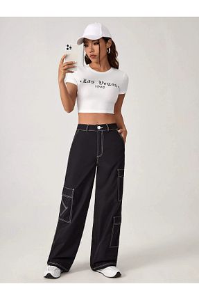 بلوز سفید زنانه چاپی Jose Clothing - کد 750424169