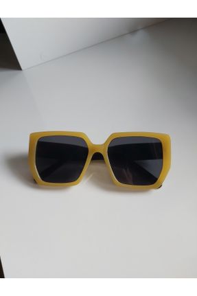 عینک آفتابی زرد زنانه 58 UV400 کد 750440025