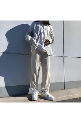 کفش اسنیکر سفید زنانه بند دار Nike - کد 750857925