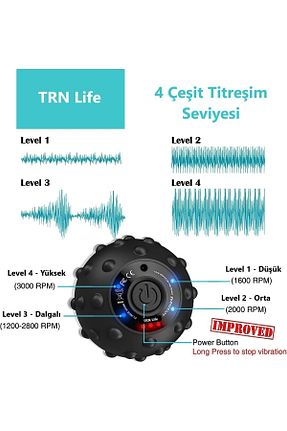 توپ ماساژ مشکی TRN Life - کد 749706646