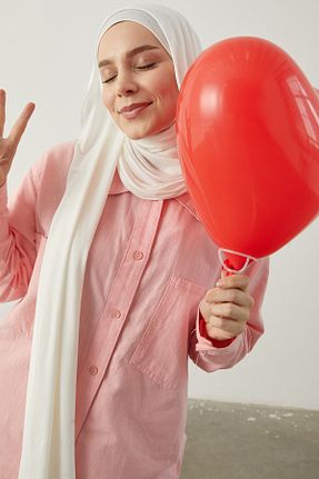 شال سفید زنانه پنبه ای Yefrastore - کد 750582200