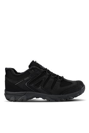 بوت / نیم بوت مشکی مردانه چرم مصنوعی Slazenger - کد 750797264