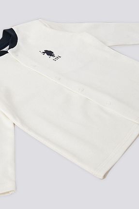 ست نوزادی بژ بچه گانه پنبه ای U.S. Polo Assn. - کد 750897350