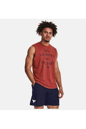 رکابی اسپرت نارنجی مردانه پنبه ای Under Armour - کد 750080680