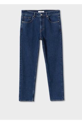 شلوار جین آبی مردانه پاچه رگولار استاندارد کد 448519121