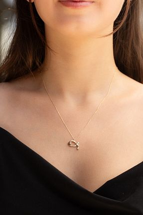 گردنبند طلا زرد زنانه 14 عیار Cenova Jewelry - کد 748873784