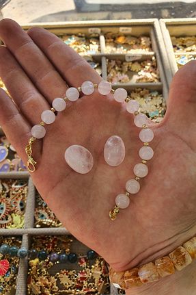 دستبند جواهر رنگی زنانه سنگ طبیعی NBS Beautiful Naturel Stones - کد 750189610