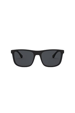 عینک آفتابی مشکی مردانه پلاریزه Emporio Armani - کد 750768514