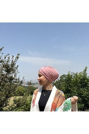 روسری صورتی پنبه ای PEMİRA - کد 750792898