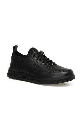 کفش کژوال مشکی مردانه چرم خالص Dockers - کد 750840626