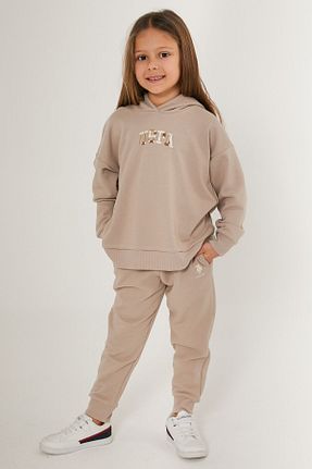 ست بالاتنه و پائین تنه بژ زنانه بافت U.S. Polo Assn. - کد 750851694