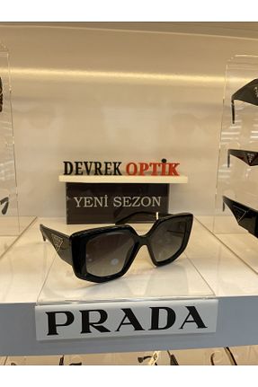 عینک آفتابی قهوه ای زنانه UV400 Prada - کد 743183175