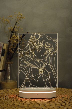 چراغ مطالعه / رومیزی رنگی اکریلیک Yubi Design - کد 751332330