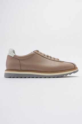 کفش کلاسیک قهوه ای مردانه چرم طبیعی کد 751619711