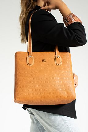 کیف دوشی قهوه ای زنانه چرم مصنوعی Just Polo - کد 752115053