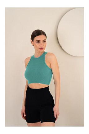 نیم تنه اسپرت طوسی زنانه مخلوط پلی آمید MİSTİRİK - کد 752375482