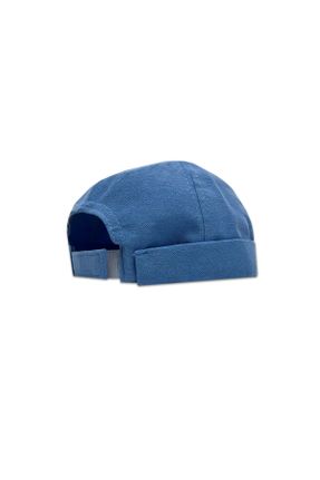کلاه آبی زنانه پنبه (نخی) کد 752651149