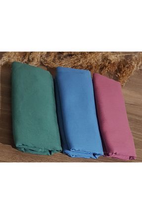 شال صورتی زنانه پنبه ای HAR-UM Ticaret - کد 353532593